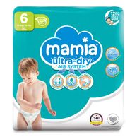 Ultra-dry XL Nappies 30 Pack Size 6 Mamia